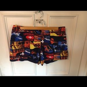Awesome Speedo Reversible Lifeguard Shorts